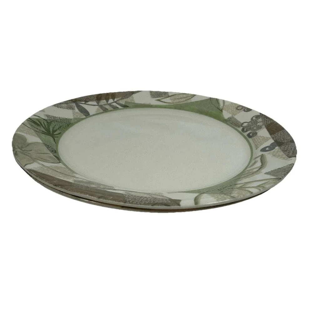 Corelle Impressions Textured Leaves Dinner Plate 10.25